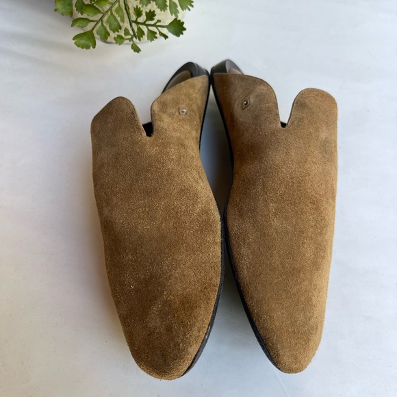 rag & bone clogs ansley golden brown size 37 - Picture 8 of 14